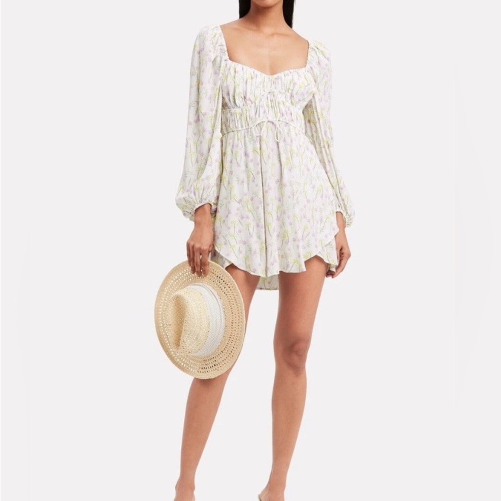 For Love and Lemons Strudel Floral Dress